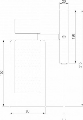 Бра Eurosvet Amado 70115/1 белый в Камышлове - kamyshlov.mebel24.online | фото 3