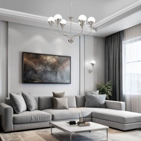 Бра Eurosvet Calyx 60169/1 никель в Камышлове - kamyshlov.mebel24.online | фото 3
