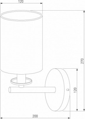 Бра Eurosvet Caprera 60146/1 латунь в Камышлове - kamyshlov.mebel24.online | фото 3