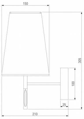 Бра Eurosvet Milazzo 60137/1 хром в Камышлове - kamyshlov.mebel24.online | фото 4