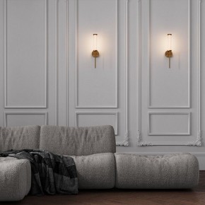 Бра Eurosvet Stark 50387 LED латунь в Камышлове - kamyshlov.mebel24.online | фото 2