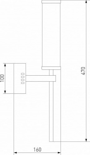 Бра Eurosvet Stark 50387 LED латунь в Камышлове - kamyshlov.mebel24.online | фото 6