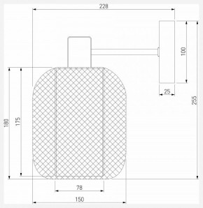 Бра Eurosvet Voile 30192/1 золото в Камышлове - kamyshlov.mebel24.online | фото 4