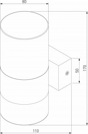 Бра Eurosvet Watford 40021/1 LED латунь/дымчатый в Камышлове - kamyshlov.mebel24.online | фото 3
