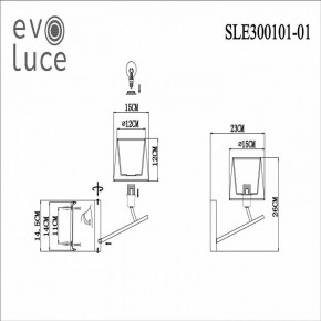Бра EVOLUCE Denice SLE300101-01 в Камышлове - kamyshlov.mebel24.online | фото 7