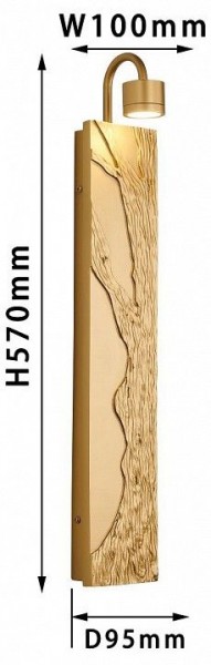 Бра Favourite Exemplum 4127-1W в Камышлове - kamyshlov.mebel24.online | фото 3