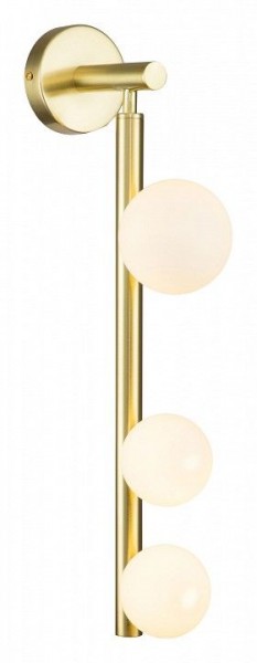 Бра Indigo Flusso 11025/3W Gold в Камышлове - kamyshlov.mebel24.online | фото 2