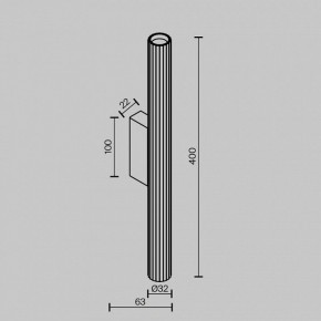 Бра Maytoni Calipso C082WL-12W2.7K-B в Камышлове - kamyshlov.mebel24.online | фото 4