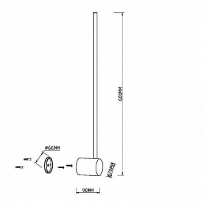Бра Maytoni Light stick MOD237WL-L6B3K в Камышлове - kamyshlov.mebel24.online | фото 3