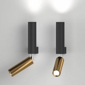 Бра с подсветкой Eurosvet Pitch 40020/1 LED черный/латунь в Камышлове - kamyshlov.mebel24.online | фото 3