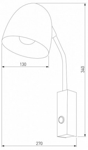Бра TK Lighting Soho 4167 Soho Black в Камышлове - kamyshlov.mebel24.online | фото 2