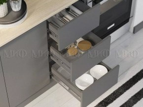 ЧЕЛСИ Кухонный гарнитур 2,0 м (Графит) в Камышлове - kamyshlov.mebel24.online | фото 2