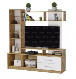 ДАРЬЯ Гостиная (Дуб Вотан/Белый глянец) в Камышлове - kamyshlov.mebel24.online | фото 5