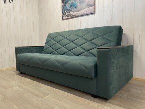 Диван Престиж-15 (НПБ+МДФ) велюр Sensey bottle green в Камышлове - kamyshlov.mebel24.online | фото 3