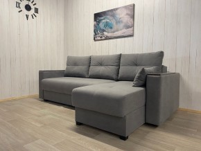 Диван угловой Комфорт-3 (НПБ+МДФ) велюр Galaxy Lite 26 в Камышлове - kamyshlov.mebel24.online | фото 2