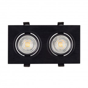 DK3022-BK Встраиваемый светильник, IP 20, 10 Вт, GU5.3, LED, черный, пластик в Камышлове - kamyshlov.mebel24.online | фото 2