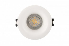 DK3024-WH Встраиваемый светильник, IP 20, 10 Вт, GU5.3, LED, белый, пластик в Камышлове - kamyshlov.mebel24.online | фото 1