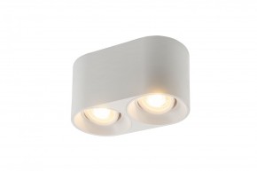 DK3036-WH Светильник накладной IP 20, 10 Вт, GU5.3, LED, белый, пластик в Камышлове - kamyshlov.mebel24.online | фото 1