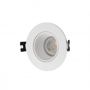 DK3061-WH Встраиваемый светильник, IP 20, 10 Вт, GU5.3, LED, белый/белый, пластик в Камышлове - kamyshlov.mebel24.online | фото 1