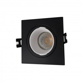 DK3071-BK+WH Встраиваемый светильник, IP 20, 10 Вт, GU5.3, LED, черный/белый, пластик в Камышлове - kamyshlov.mebel24.online | фото 1