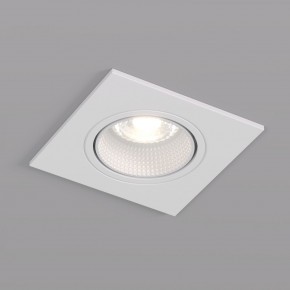 DK3071-WH Встраиваемый светильник, IP 20, 10 Вт, GU5.3, LED, белый/белый, пластик в Камышлове - kamyshlov.mebel24.online | фото