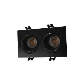 DK3072-BK Встраиваемый светильник, IP 20, 10 Вт, GU5.3, LED, черный/черный, пластик в Камышлове - kamyshlov.mebel24.online | фото 1