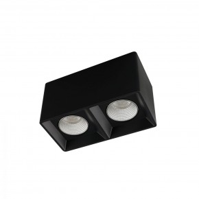 DK3085-BK+CH Светильник накладной IP 20, 10 Вт, GU5.3, LED, черный/хром, пластик в Камышлове - kamyshlov.mebel24.online | фото 1