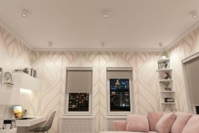 DK3090-WH+CH Светильник накладной IP 20, 10 Вт, GU5.3, LED, белый/хром, пластик в Камышлове - kamyshlov.mebel24.online | фото 2
