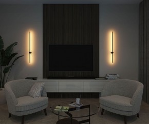DK5014-BK Бра 1000 мм, 3000К, IP20, 12 Вт, черный, алюминий в Камышлове - kamyshlov.mebel24.online | фото 5