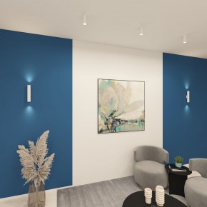 DK5022-WH Настенный светильник, IP20, до 15 Вт, LED, 2xGU10, белый, алюминий в Камышлове - kamyshlov.mebel24.online | фото 4