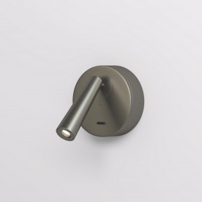DK5072-DN Бра SHINE WALL со светодиодом, D104*H68, IP20, 3000К, 3W, RA?90, темный никель, алюминий в Камышлове - kamyshlov.mebel24.online | фото 2