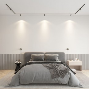 DK5072-DN Бра SHINE WALL со светодиодом, D104*H68, IP20, 3000К, 3W, RA?90, темный никель, алюминий в Камышлове - kamyshlov.mebel24.online | фото 4