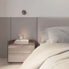 DK5072-DN Бра SHINE WALL со светодиодом, D104*H68, IP20, 3000К, 3W, RA?90, темный никель, алюминий в Камышлове - kamyshlov.mebel24.online | фото 9