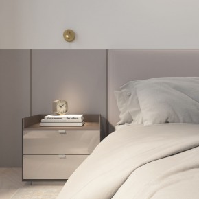 DK5072-SB Бра SHINE WALL со светодиодом, D104*H68, IP20, 3000К, 3W, RA?90, сатинированная латунь, алюминий в Камышлове - kamyshlov.mebel24.online | фото 9
