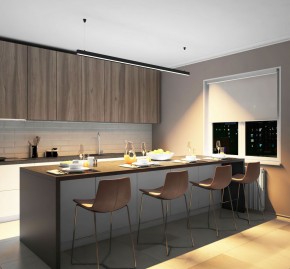 DK9203-BK Линейный светильник 52W 2000mm 3000K, черный в Камышлове - kamyshlov.mebel24.online | фото 5