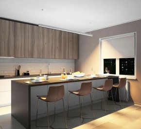 DK9203-WH Линейный светильник 52W 2000mm 3000K, белый в Камышлове - kamyshlov.mebel24.online | фото 4