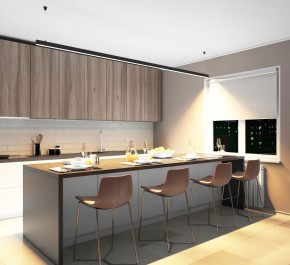 DK9303-BK Линейный светильник 72W 3000mm 3000K, черный в Камышлове - kamyshlov.mebel24.online | фото 5