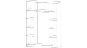 ЭЛЕГАНТ Спальный гарнитур (модульный) графит в Камышлове - kamyshlov.mebel24.online | фото 6