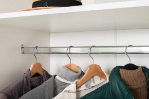 ЭЙР прихожая (модульная) Белый Шагрень в Камышлове - kamyshlov.mebel24.online | фото 19