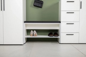 ЭЙР прихожая (модульная) Белый Шагрень в Камышлове - kamyshlov.mebel24.online | фото 23