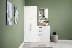 ЭЙР прихожая (модульная) Белый Шагрень в Камышлове - kamyshlov.mebel24.online | фото 26