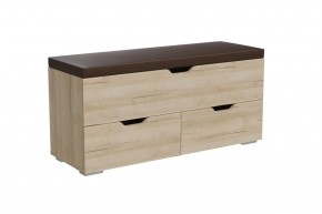 ФЛИНТ Диван (дуб ривьера/коричневый) в Камышлове - kamyshlov.mebel24.online | фото 1