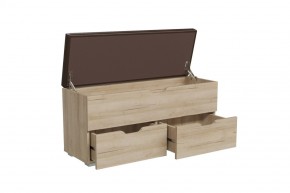 ФЛИНТ Диван (дуб ривьера/коричневый) в Камышлове - kamyshlov.mebel24.online | фото 2
