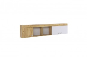 ФОРСАЖ Полка (крафт золотой/белый) в Камышлове - kamyshlov.mebel24.online | фото