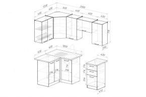 ГЛОРИЯ Кухонный гарнитур Оптима 5 (1200*2000 мм) в Камышлове - kamyshlov.mebel24.online | фото 2