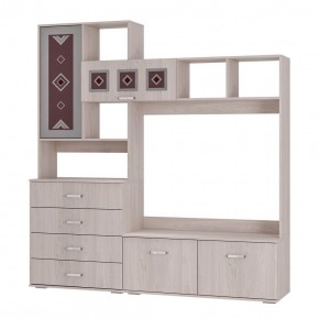 Гостиная Белла (модульная) ясень белый в Камышлове - kamyshlov.mebel24.online | фото 2