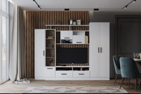 Гостиная Оскар-5 Белый в Камышлове - kamyshlov.mebel24.online | фото