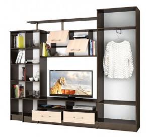 Гостиная Оскар-5 венге/дуб молочный в Камышлове - kamyshlov.mebel24.online | фото 2