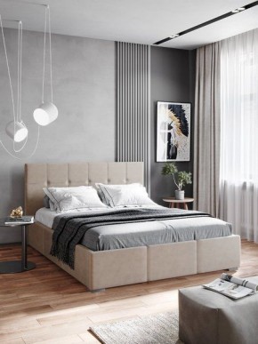 Интерьерная Кровать Рио Бежевый 1400x2000 в Камышлове - kamyshlov.mebel24.online | фото