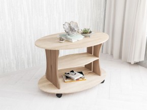 Журнальный стол Консул-1 Дуб сонома/ясень шимо в Камышлове - kamyshlov.mebel24.online | фото